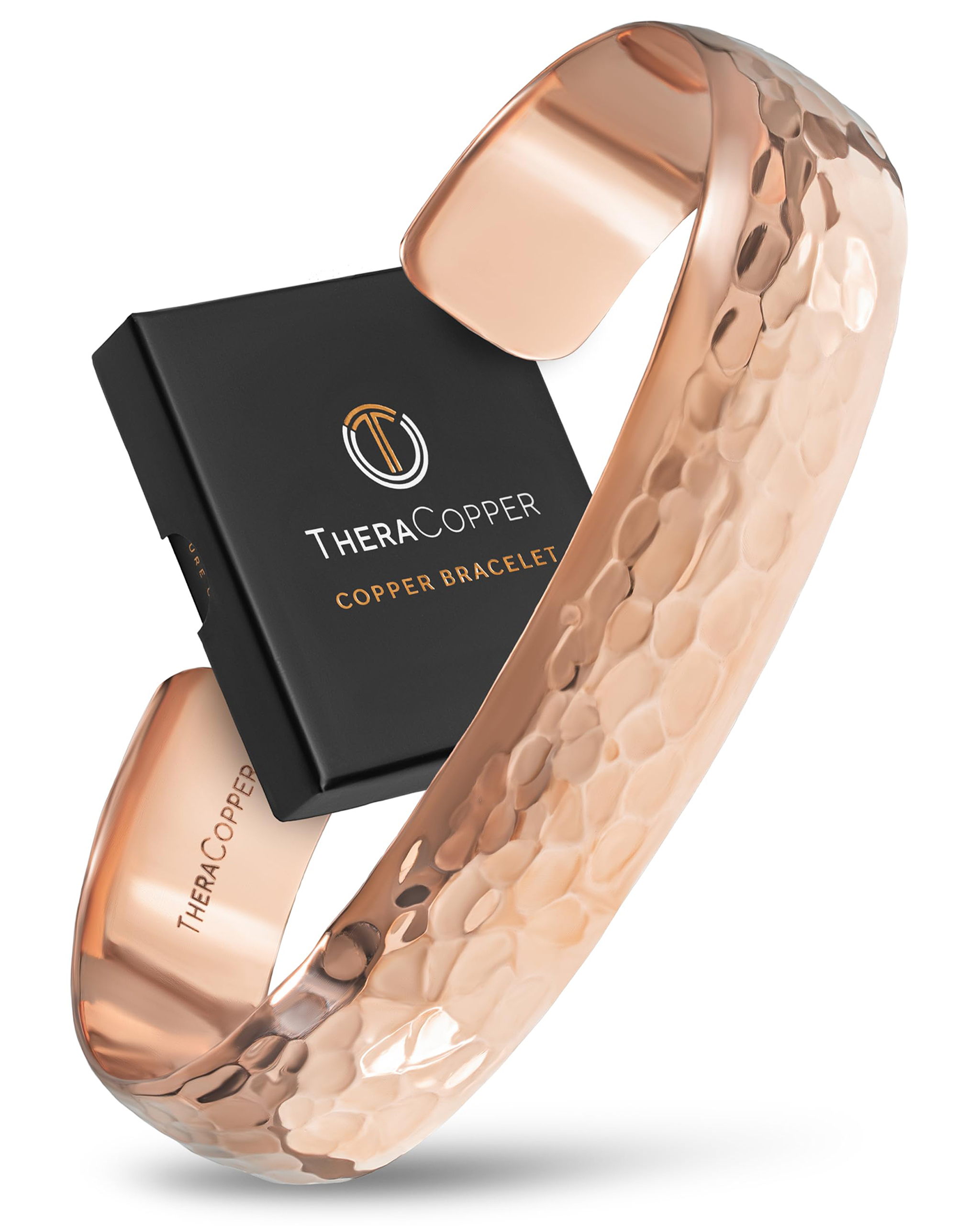 Pure Copper Cuff Bracelets – Hammered