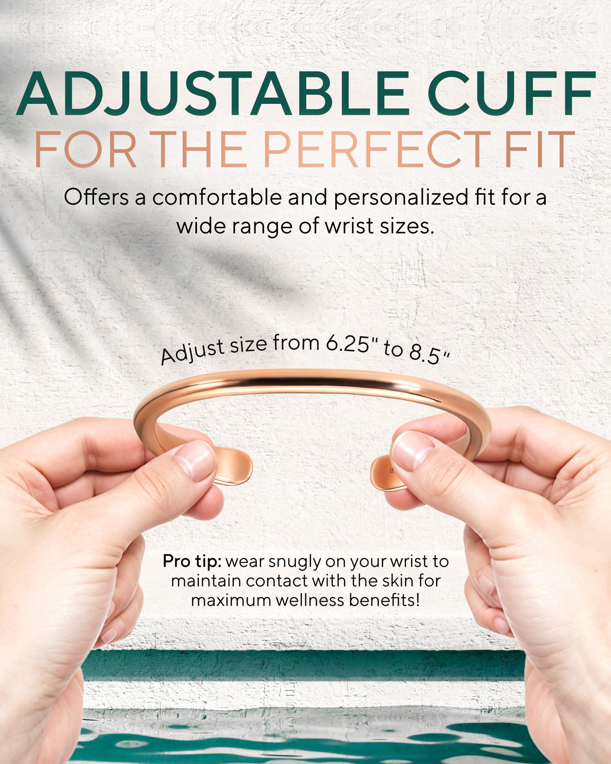 Pure Copper Cuff Bracelets – Barrel