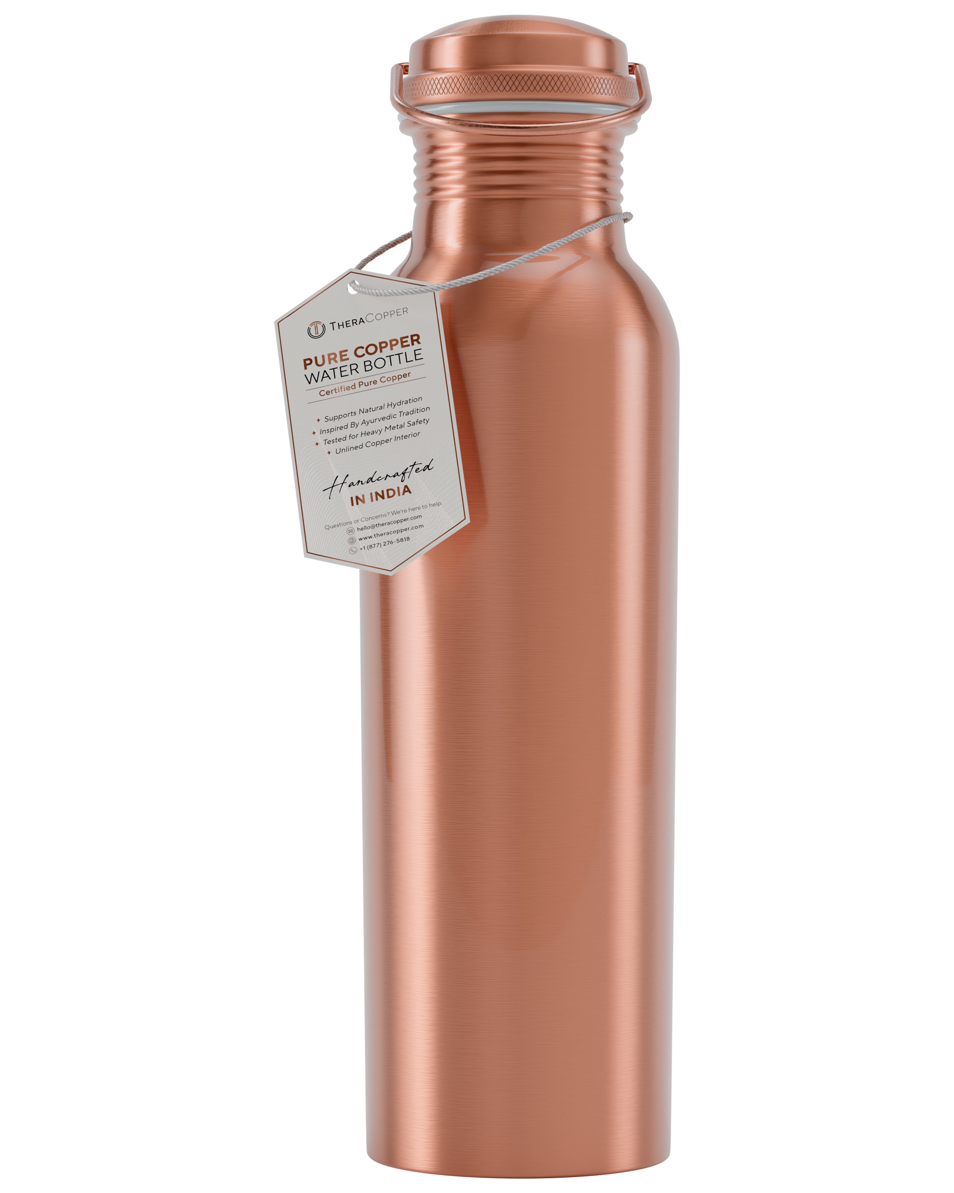 Copper Water Bottle (Plain)