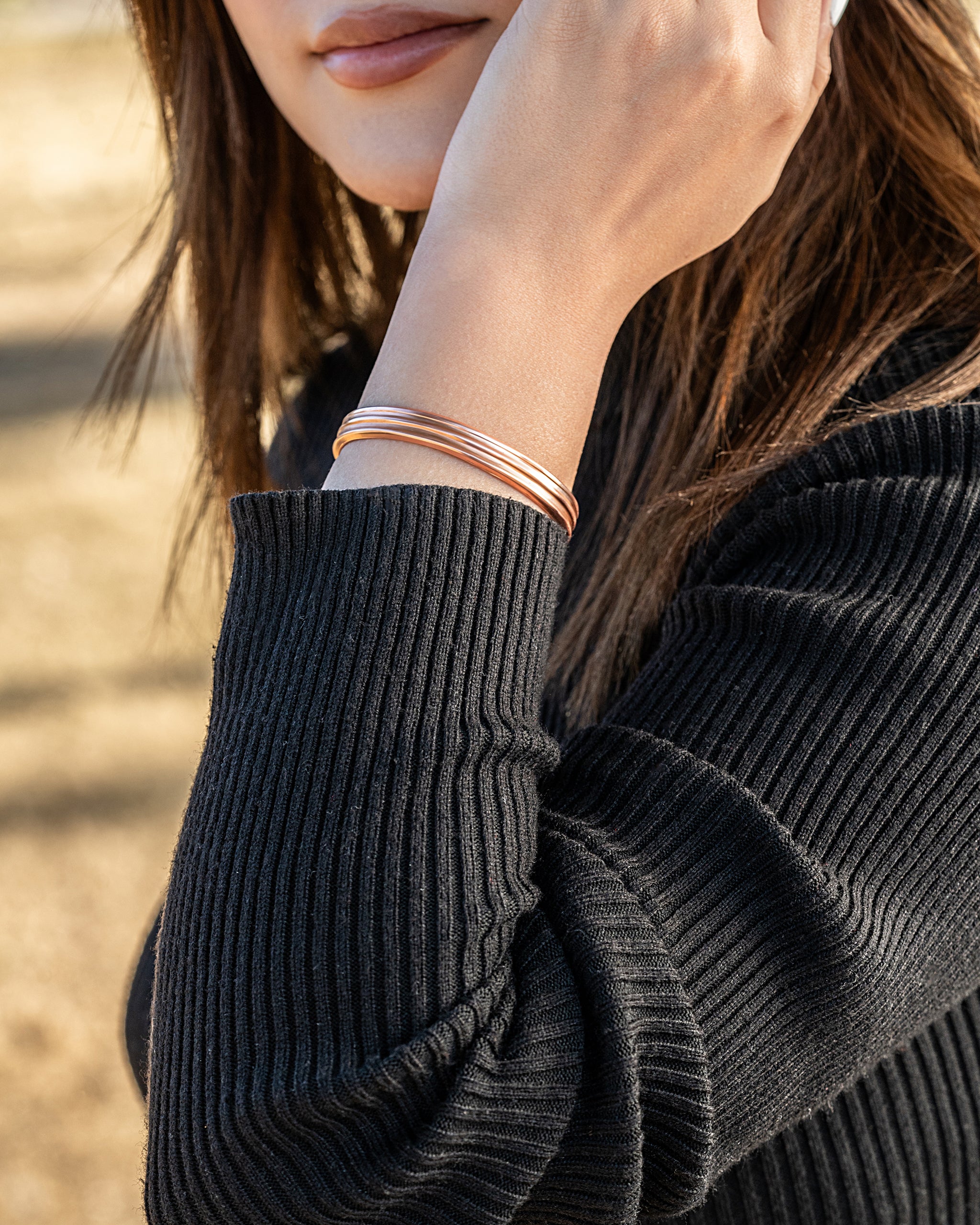 Pure Copper Cuff Bracelets – Tier