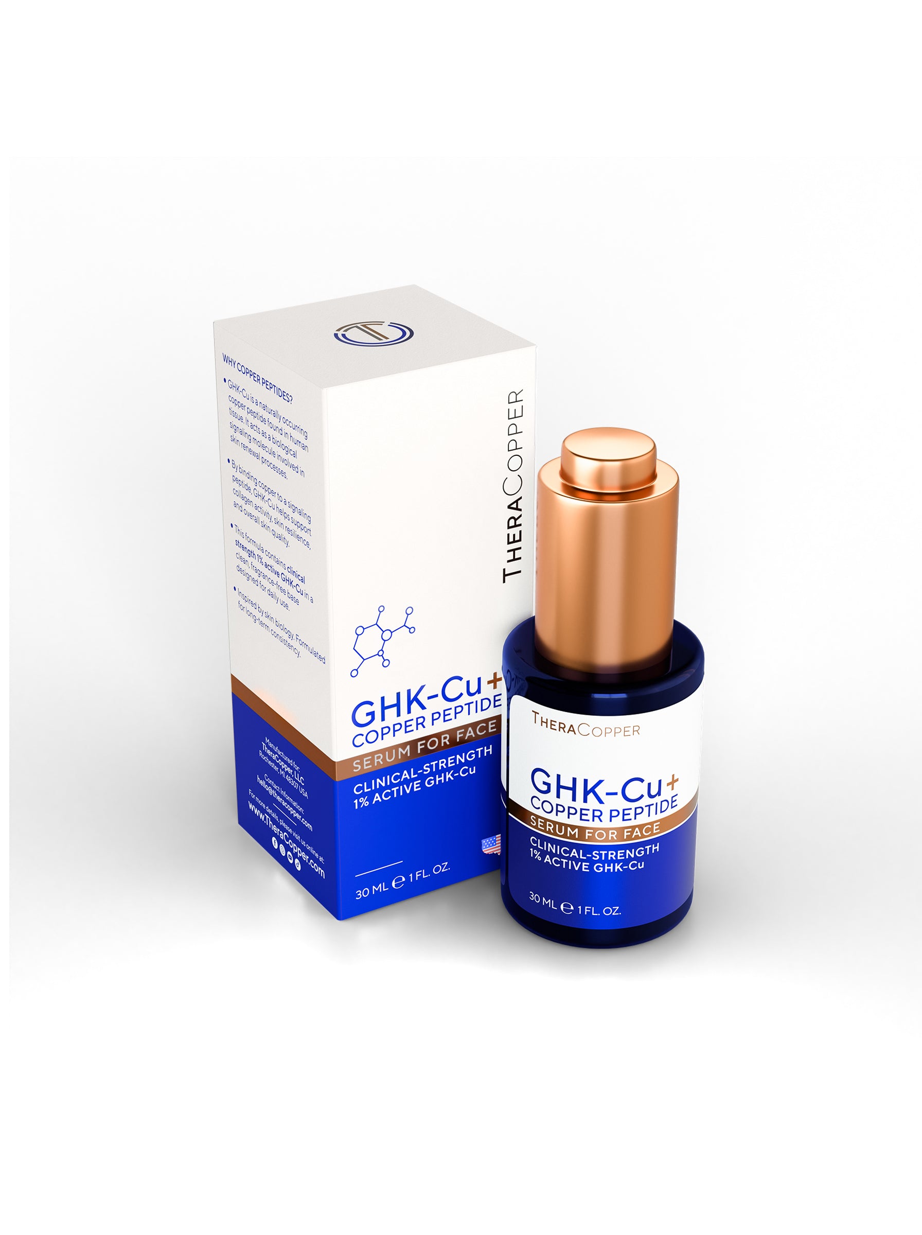 GHK-Cu Copper Peptide Face Serum
