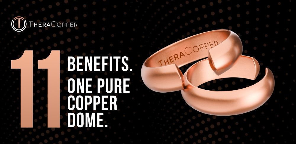 Top Benefits of Wearing Pure Copper Domed Rings