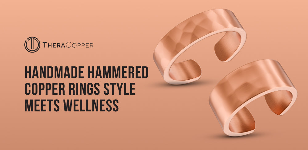 Handmade Hammered Copper Rings: Style Meets Wellness