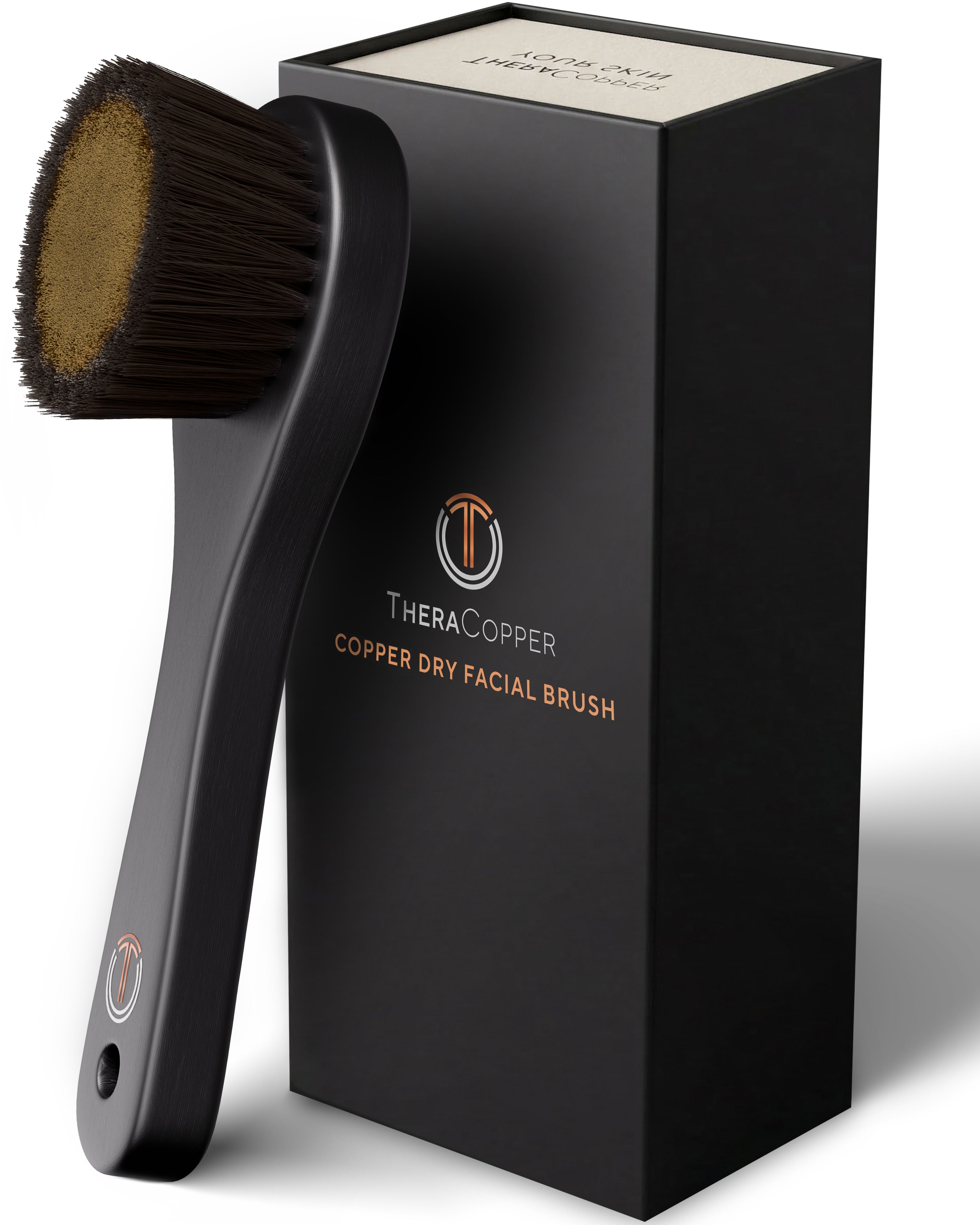 Copper Dry Facial Brush