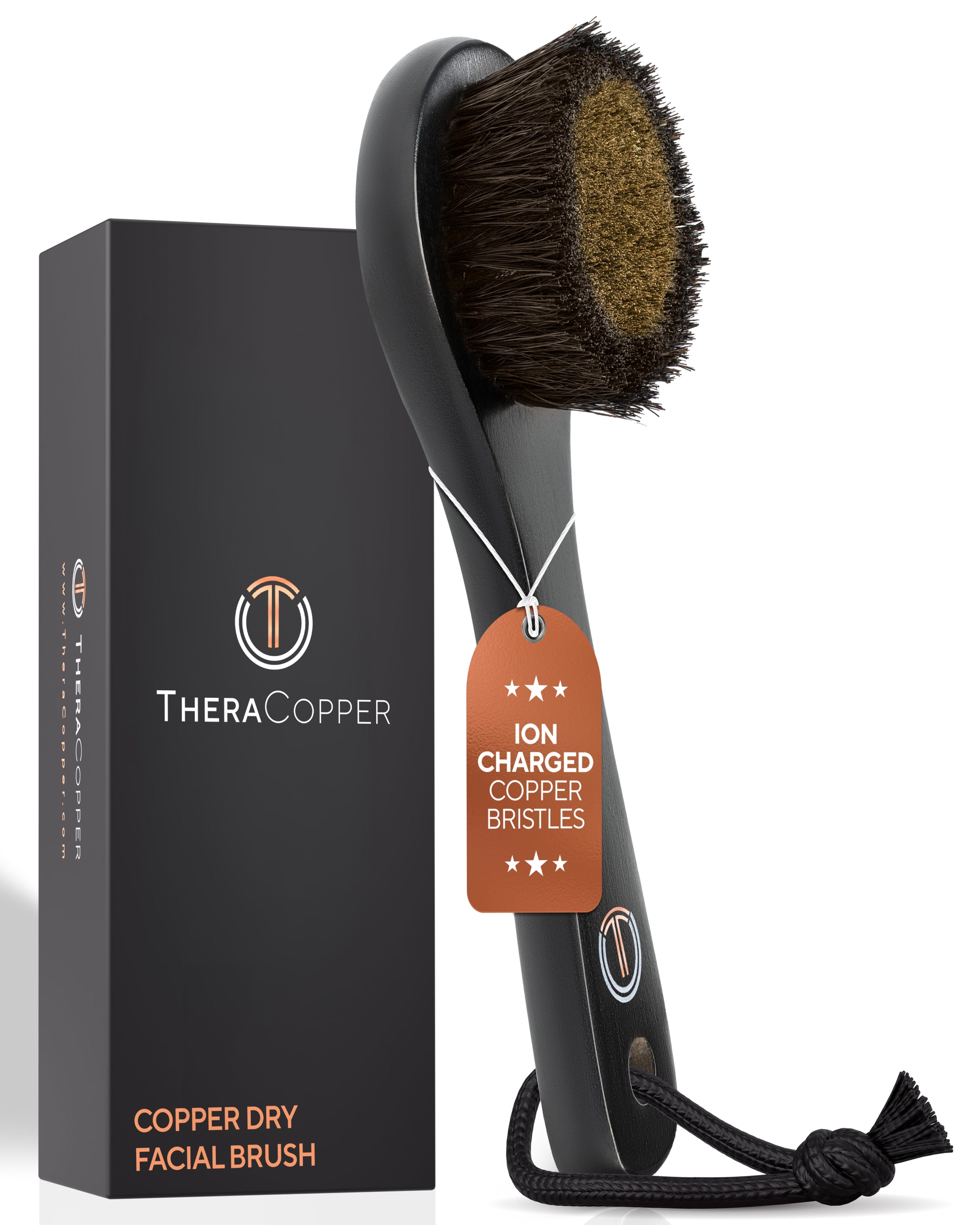 Copper Dry Facial Brush
