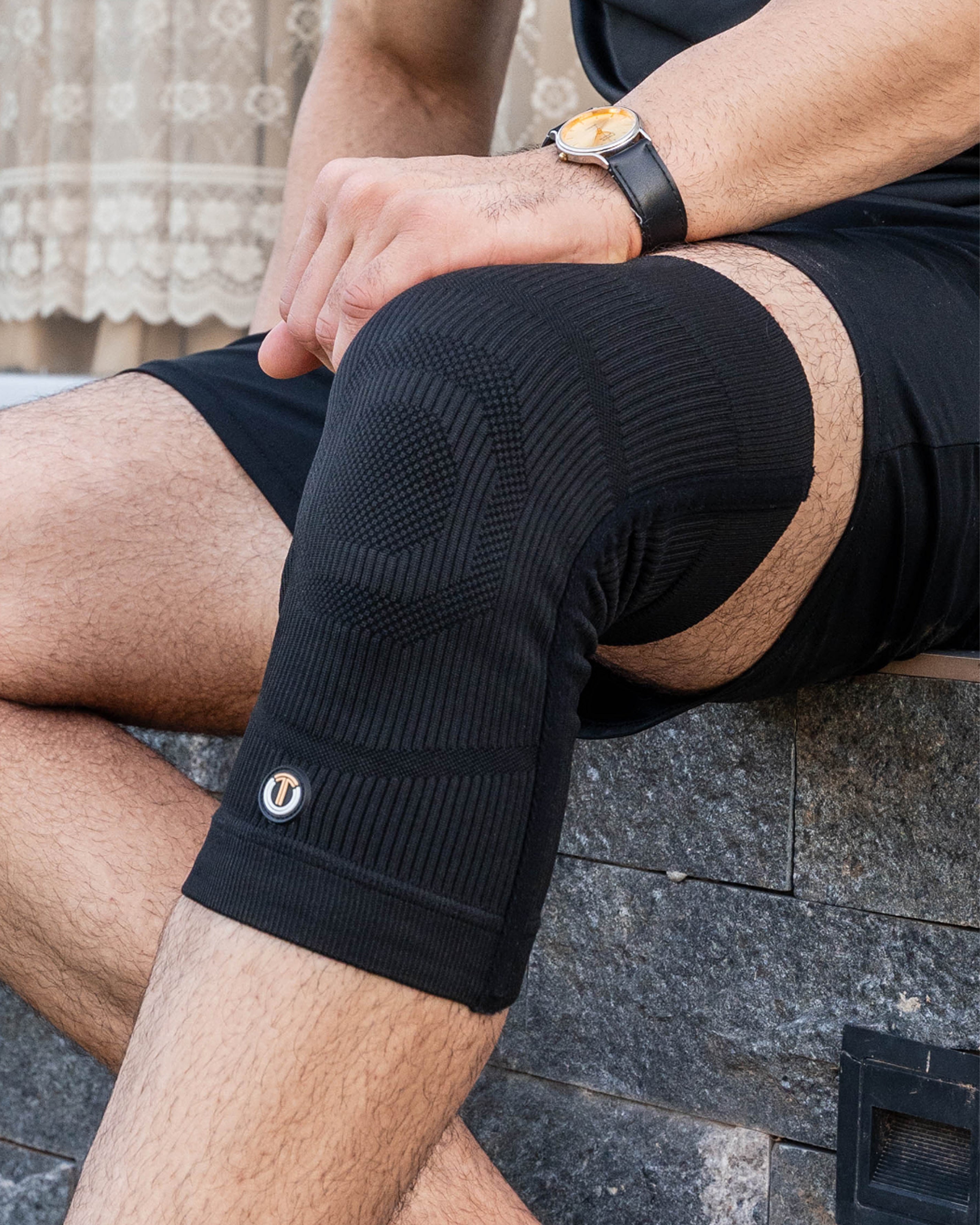 Copper Compression Knee Sleeves (2 Pack)