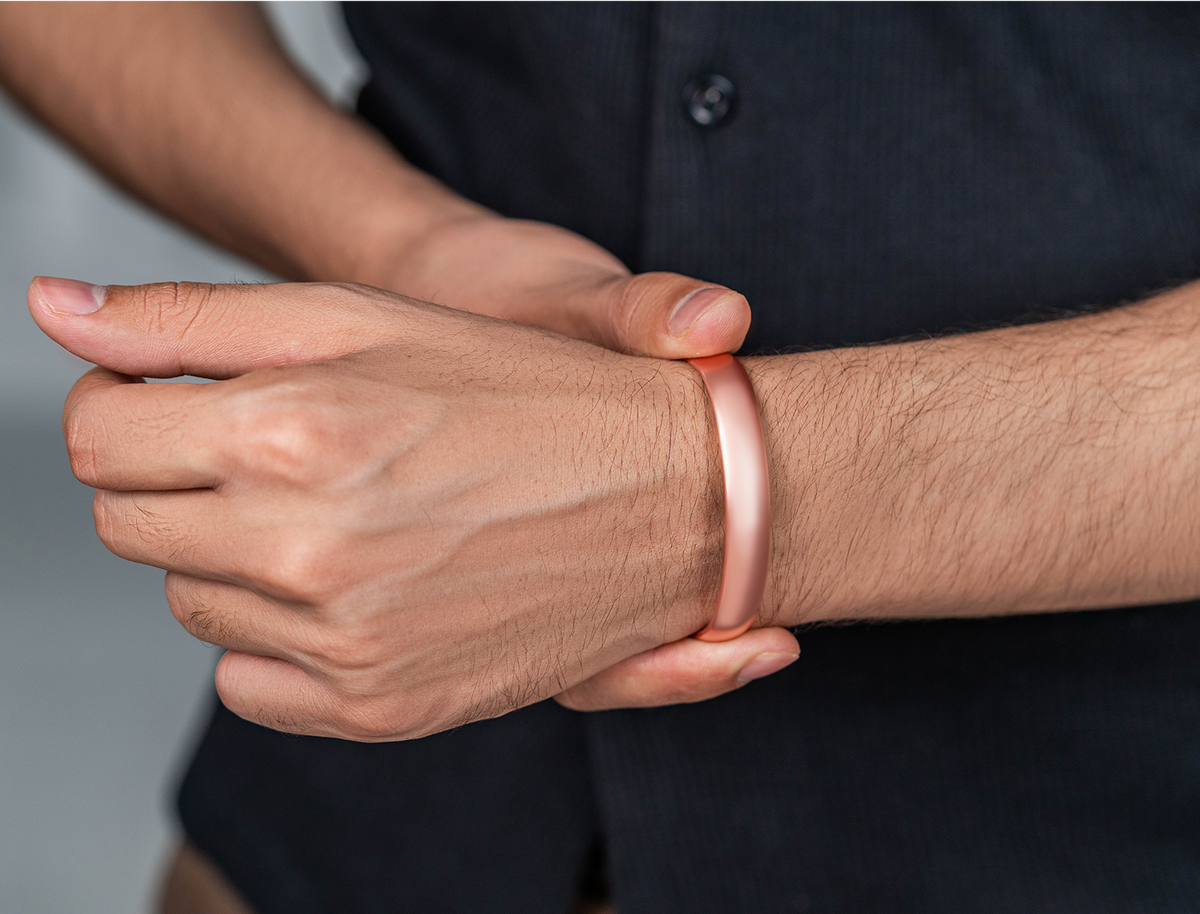 Pure Copper Cuff Bracelet – Plain