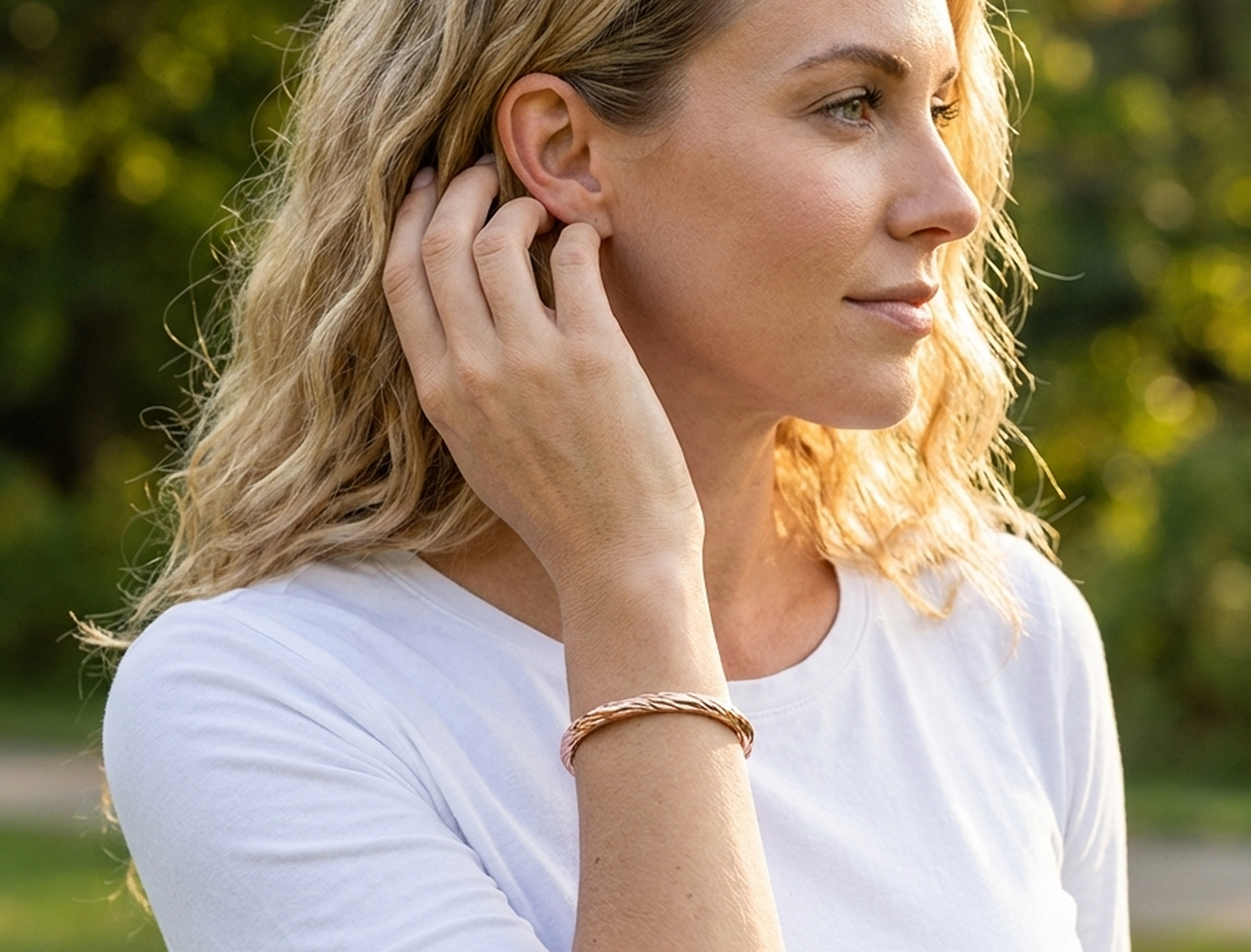 Pure Copper Cuff Bracelet – Distressed